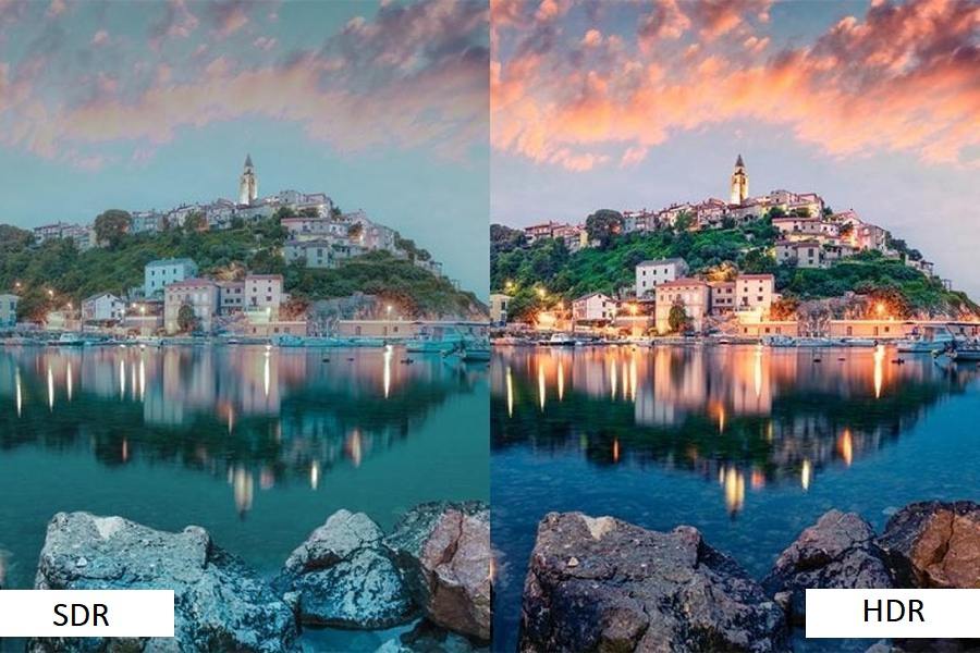 SDR vs HDR