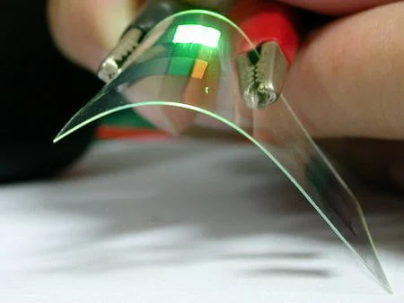 Demonstration of flexible OLED device