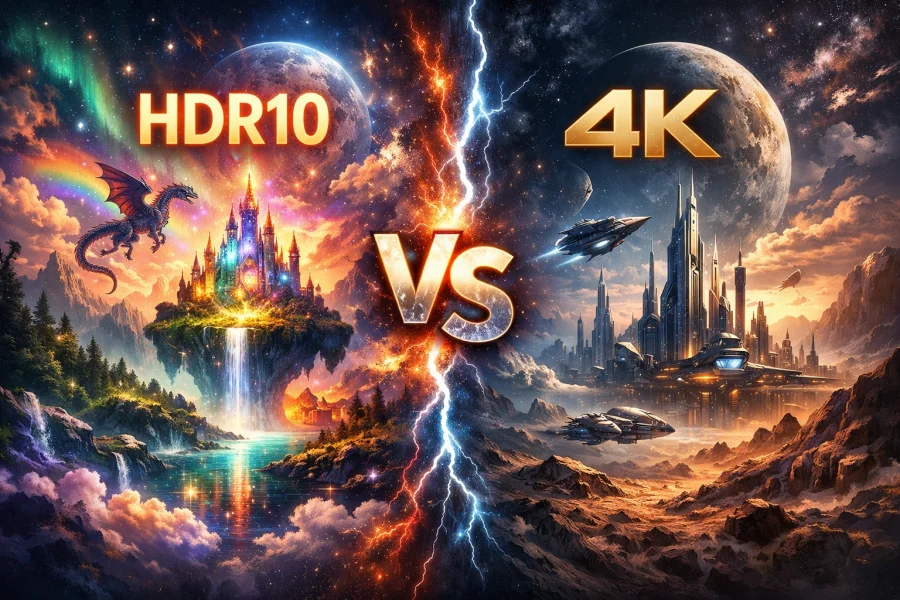 HDR10 vs 4K