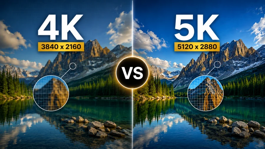 4K vs 5K Resolution