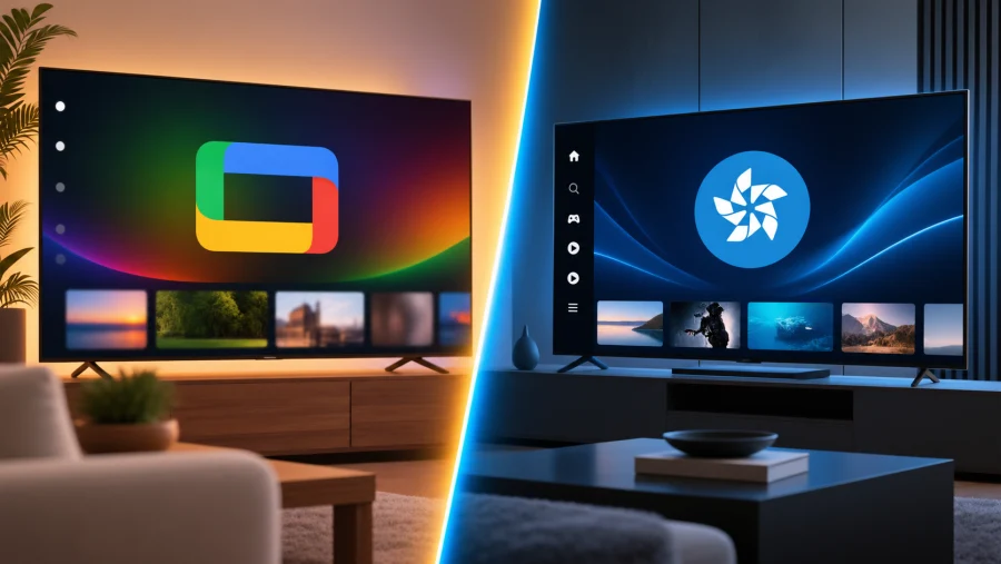 Google TV vs Samsung Tizen
